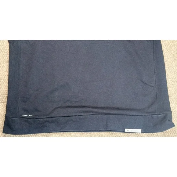 Nike Dri-Fit Standad Issue Men's Black Short Sleeve Crew Neck‎ Shirt Size Large - Picture 2 of 8